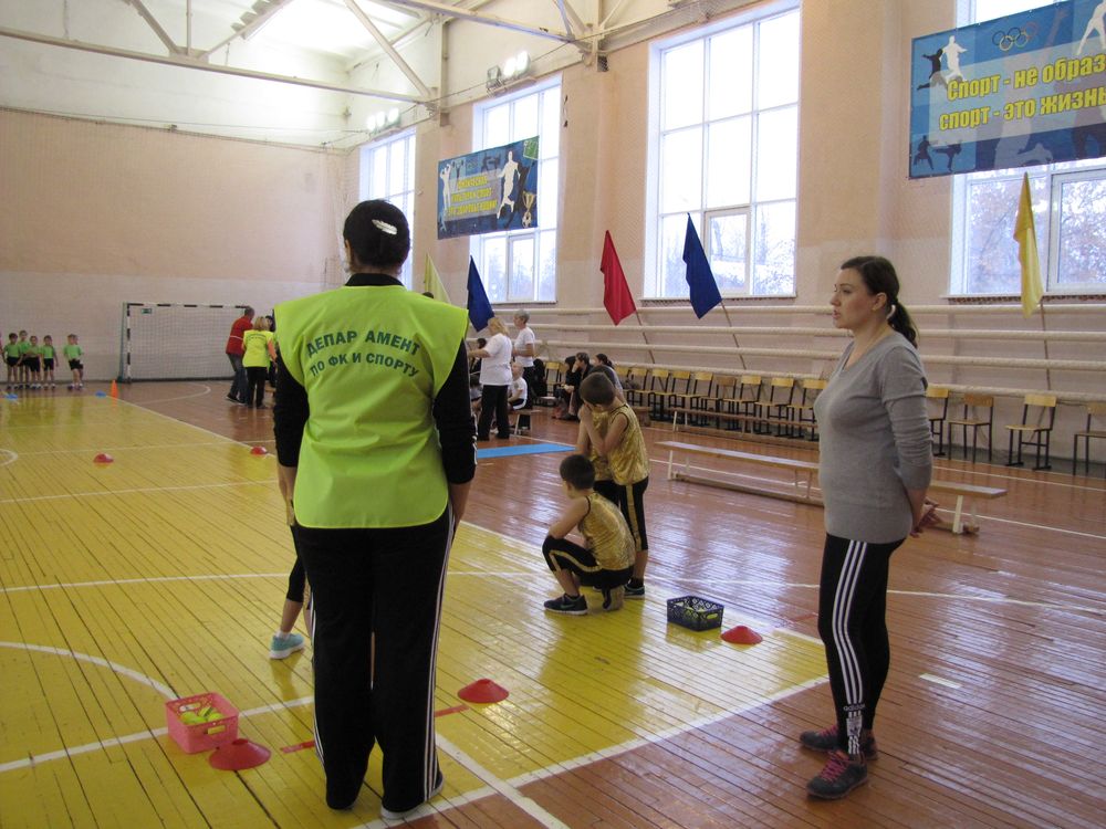 Детский спортивный праздник ГТО в СК « Сокол»