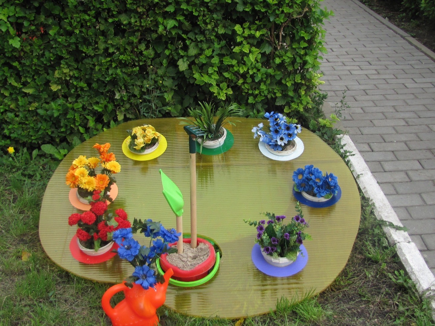 Зеленый мир детского сада